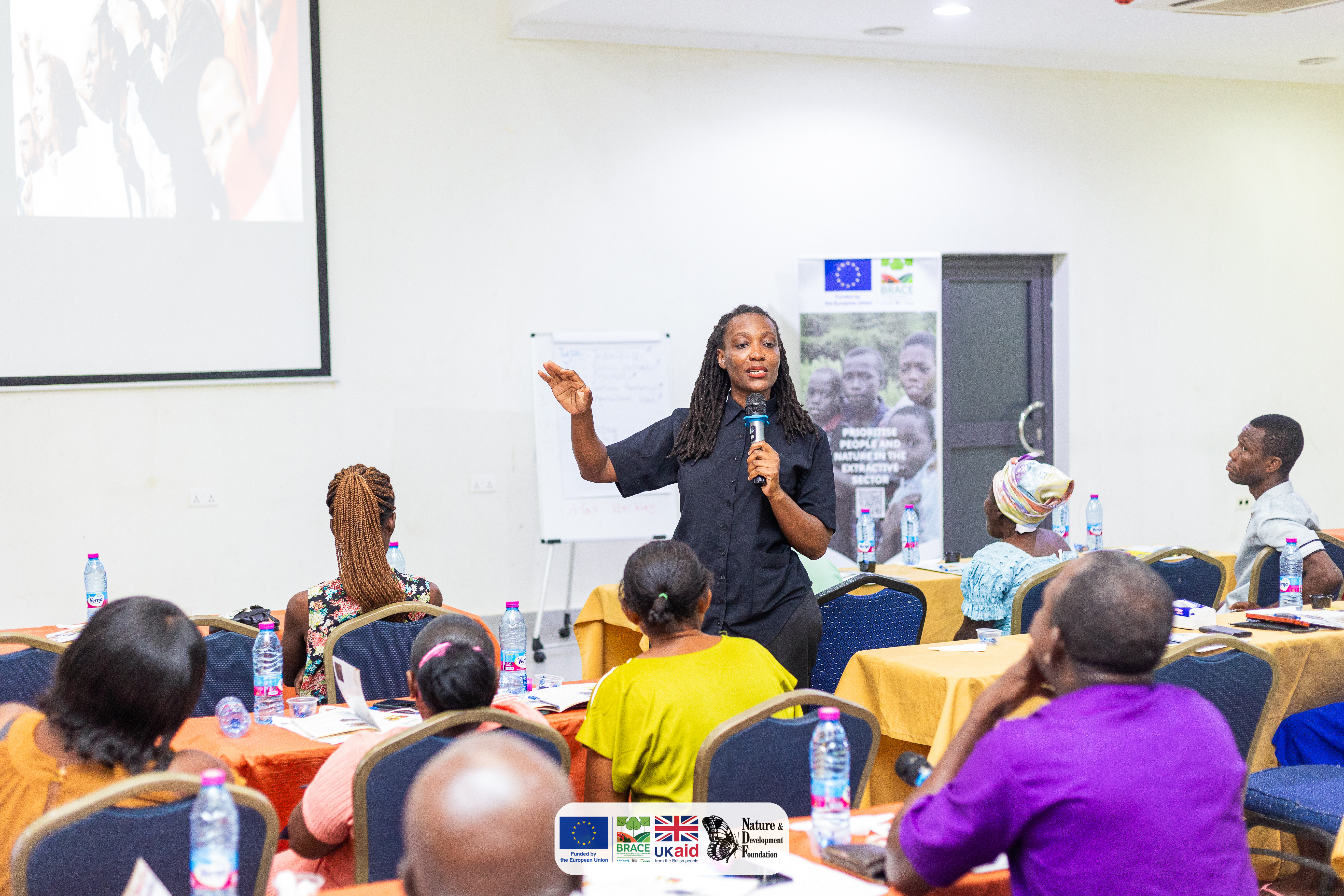 BRACE project community engagement in Ghana