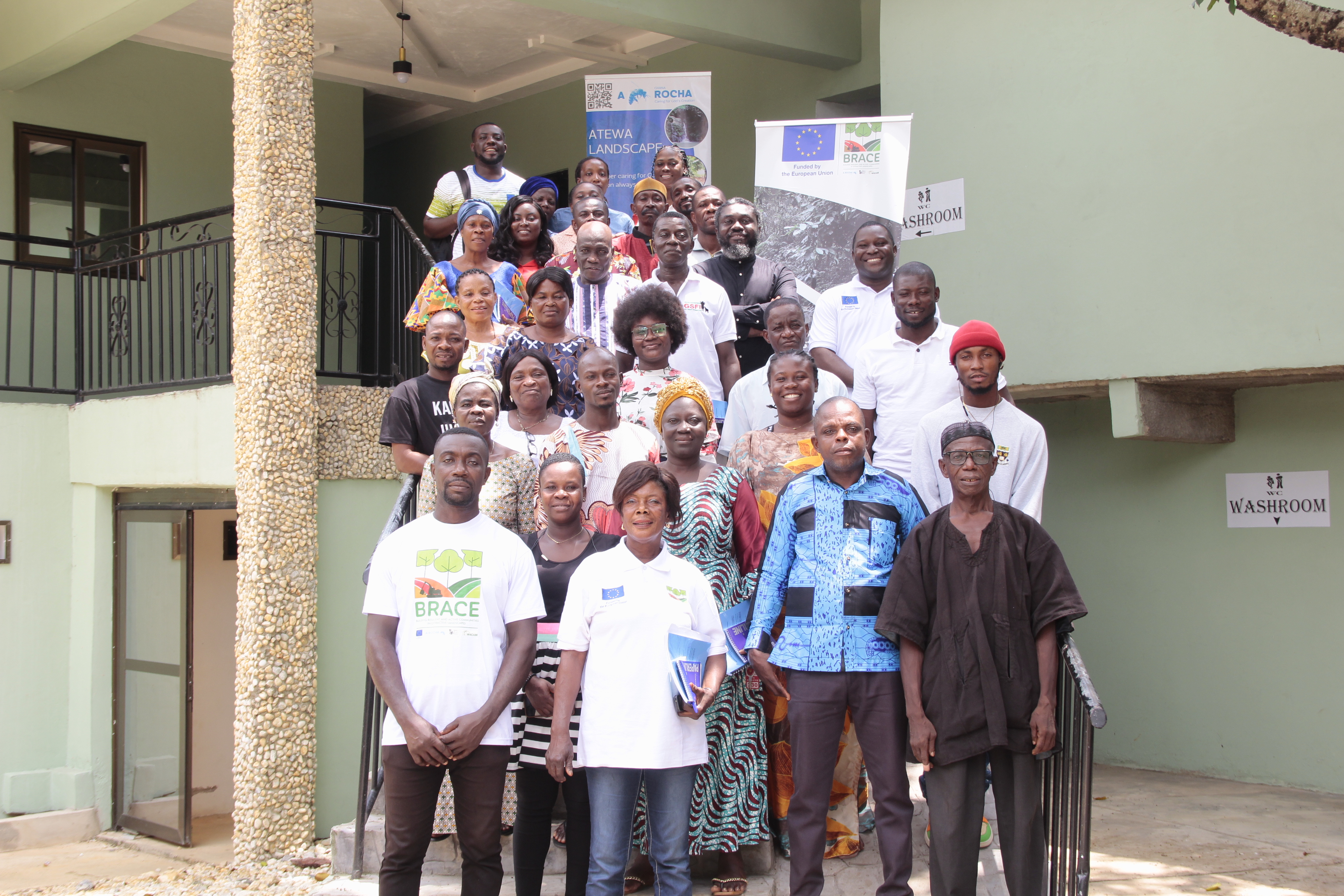 BRACE project community engagement in Ghana